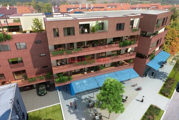 Nový byt 4+kk s dvěma koupelnami o ploše 106 m² + balkon 16,8 m² na Praze 6 - Liboc.