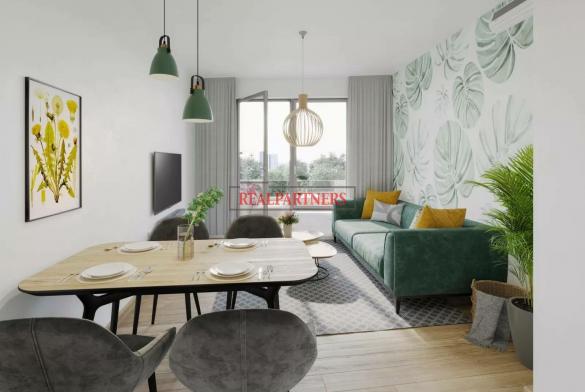 Nový byt 2+kk o ploše 50,5 m² + 6,4 m² balkon na Praze 2 - Vinohrady.