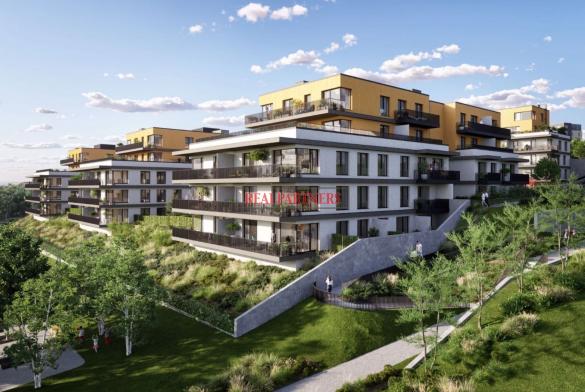 Novostavba 3+kk o ploše 74,3 m² + balkón 16,1 m² ve výstavbě na Praze 5 - Řeporyje.